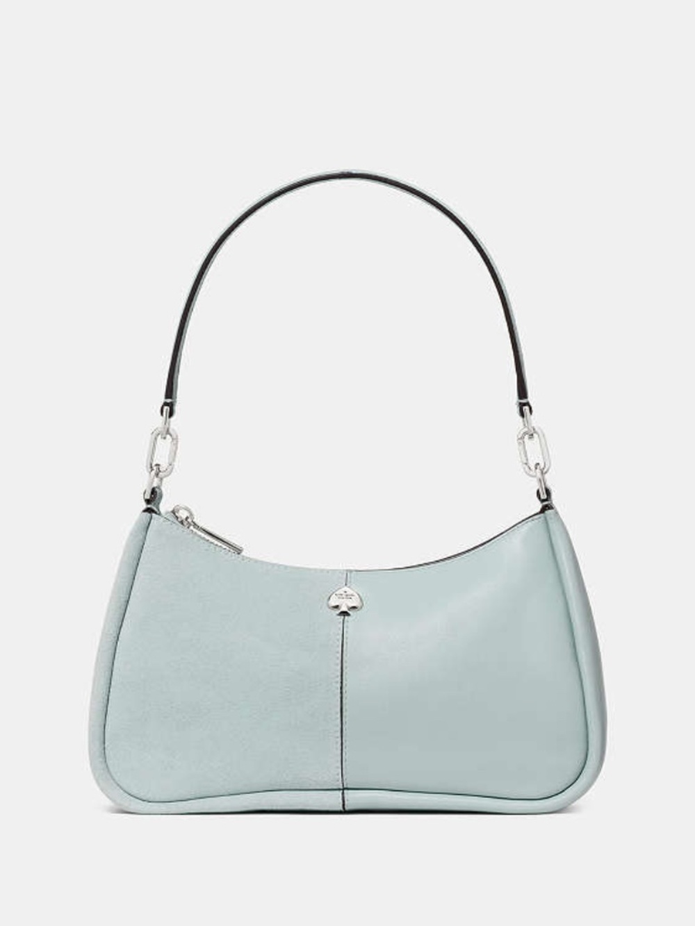Kate Spade Kayla Suede Shoulder Bag Lake Mist